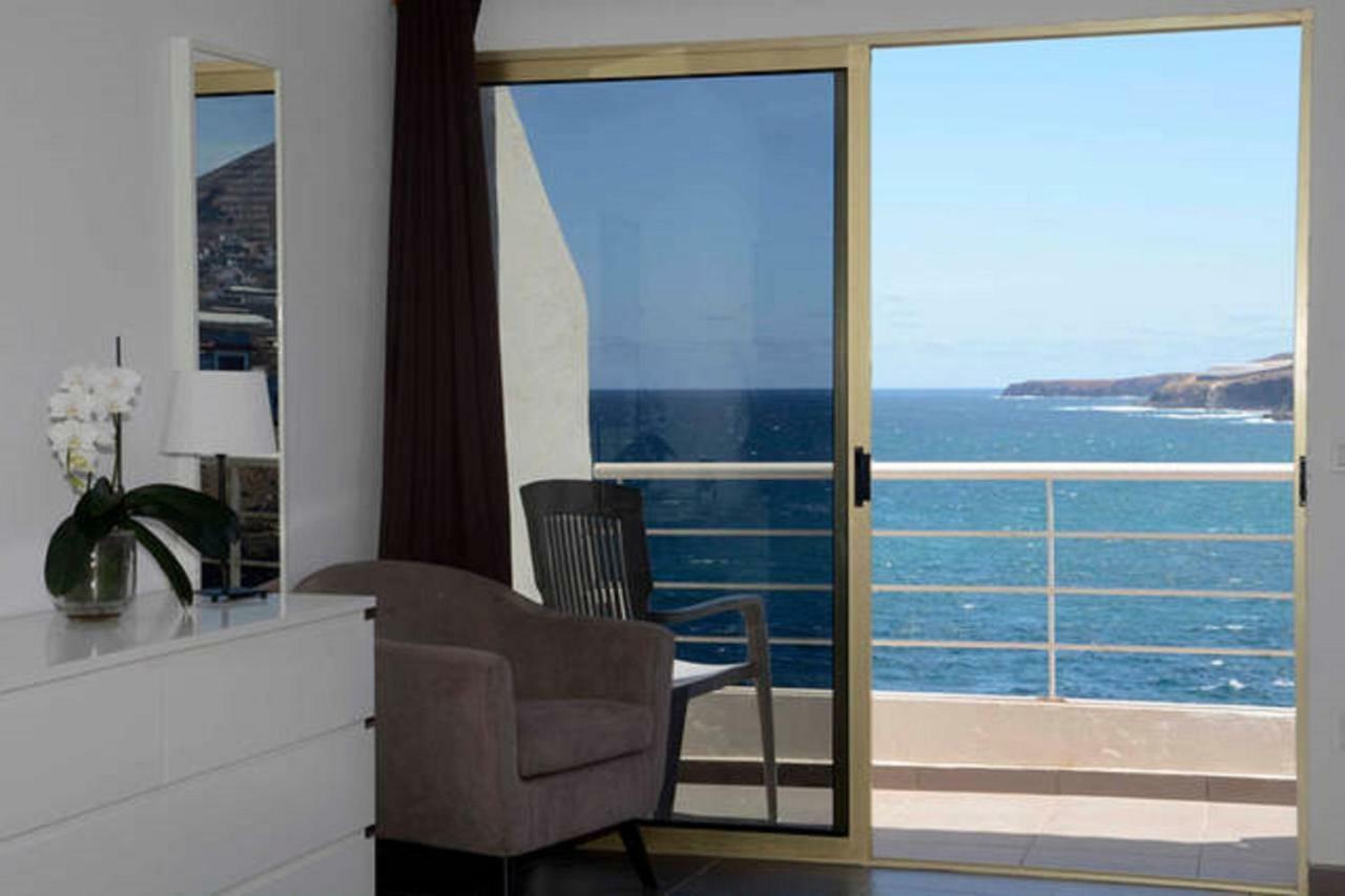 Villa Galdar Gc Vistas Al Mar Esterno foto
